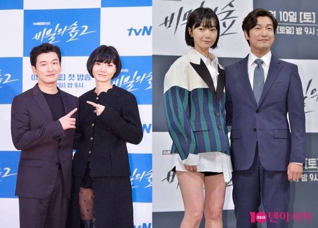 배두나와 재회 (비밀의 숲 1,2  사진=tvN 제공, 텐아시아 DB)