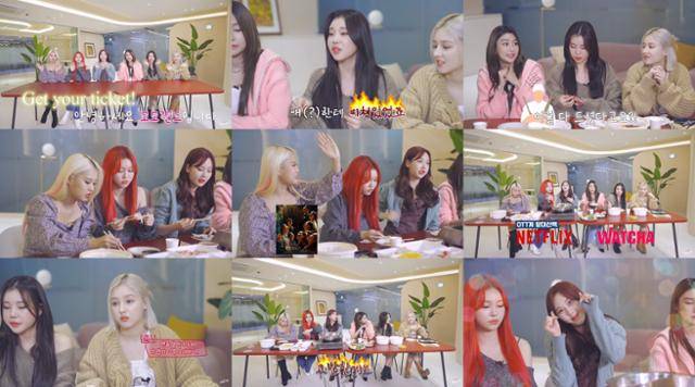 모모랜드가 22일 유튜브 '덕질하는 기자' 채널을 통해 공개된 '당신의 소울푸드' 코너를 통해 다채로운 이야기로 꽉 채운 먹방과 토크를 선보였다. 유튜브 '덕질하는 기자' 영상 캡처