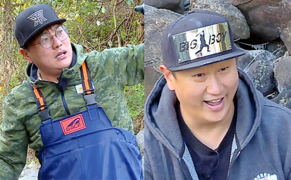 '정글의 법칙' 김태균,이대호가 찐케미를 발산한다.SBS 제공