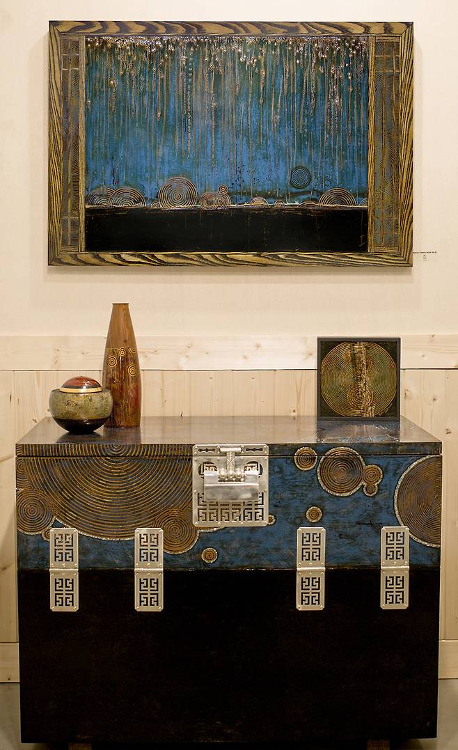 "Abstract Palette Series” by Jeong Kwang-bok (Gallery Insa Art)