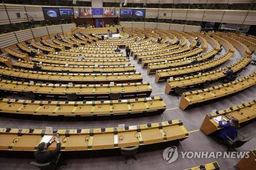 벨기에 브뤼셀의 EU(유럽연합) 의회 [EPA=연합뉴스 자료사진]