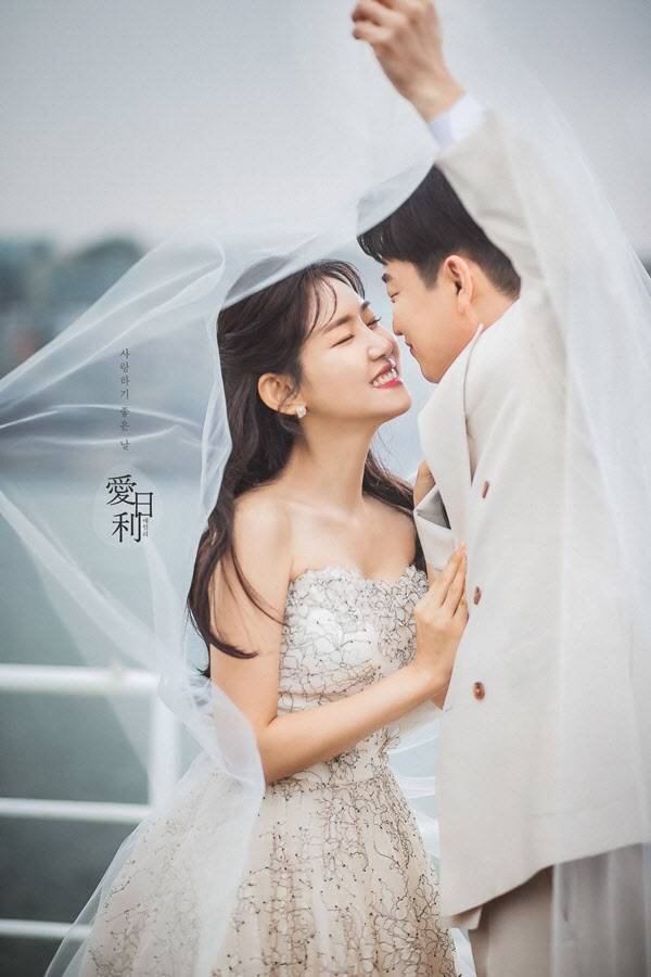이태영 웨딩화보(사진=해피메리드컴퍼니)