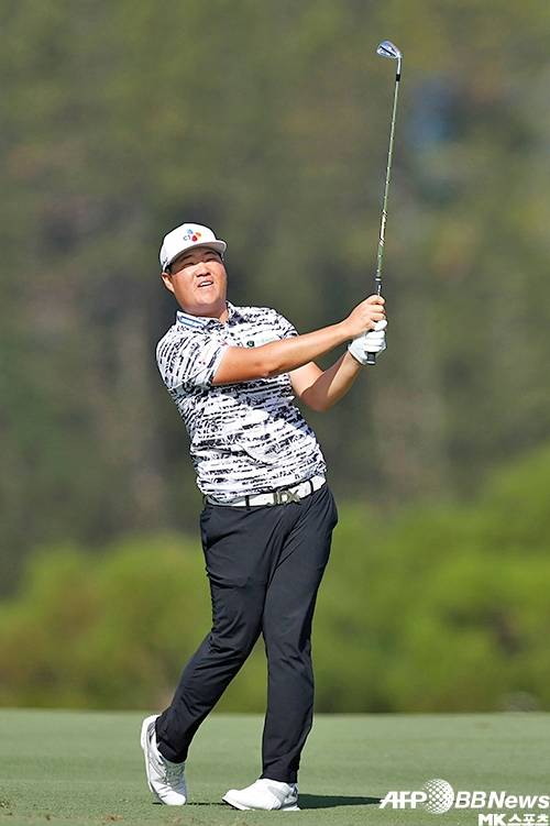 임성재가 PGA 아메리칸 익스프레스 2라운드에서 단독 1위로 올라섰다. 사진=AFPBBNews=News1