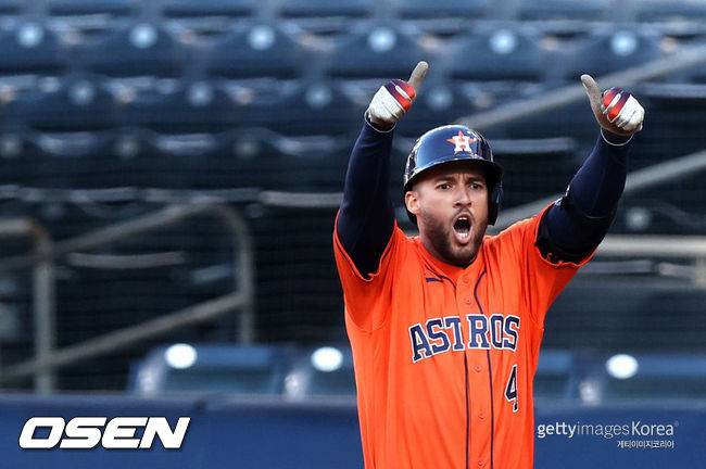 [사진] 토론토가 FA 시장에서 영입한 외야수 조지 스프링어. ⓒGettyimages(무단전재 및 재배포 금지)