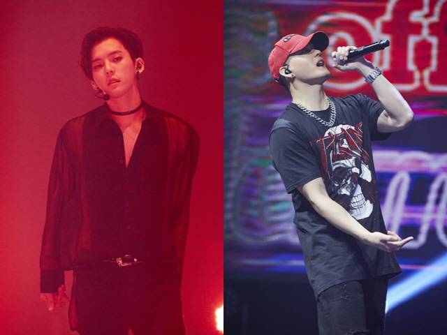 비투비 이민혁(좌), 프니엘 / 사진=큐브엔터테인먼트 제공