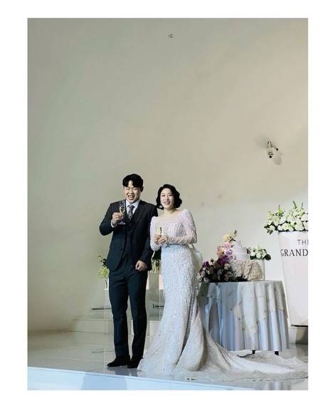 윤승열과 결혼한 김영희가 소감을 전했다. 사진=김영희 인스타그램