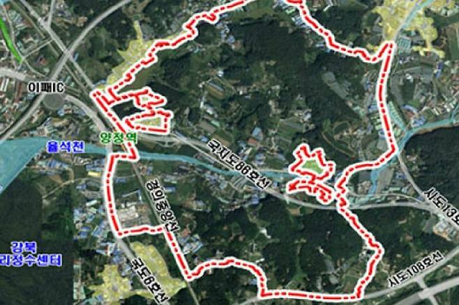 남양주 양정역세권 개발사업지. 남양주도시공사 홈페이지 캡처