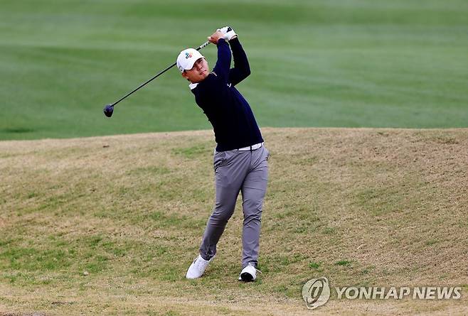 김시우의 3라운드 경기 모습 [게티이미지/AFP=연합뉴스]