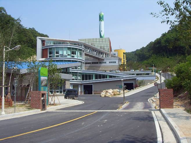광역폐기물 처리시설. 진천군 제공