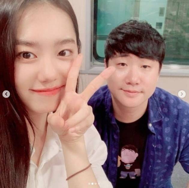 김소혜와 함께 (2020년 7월 10일) 사진=배성재 SNS