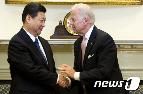 시진핑 중국 국가주석(왼쪽)과 조 바이든 미국 대통령(자료사진) © AFP=뉴스1