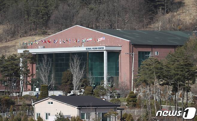 경북 상주시 화서면 상용리 봉황산 끝자락에 위치한 BTJ열방센터. 2021.1.14/뉴스1 © News1 공정식 기자