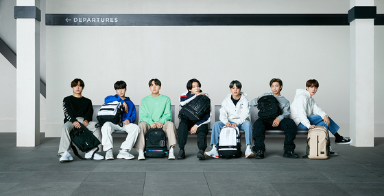 Boy band BTS, whose all seven members RM, Jin, J-Hope, Jungkook, V, Suga and Jimin are Korean [FILA]