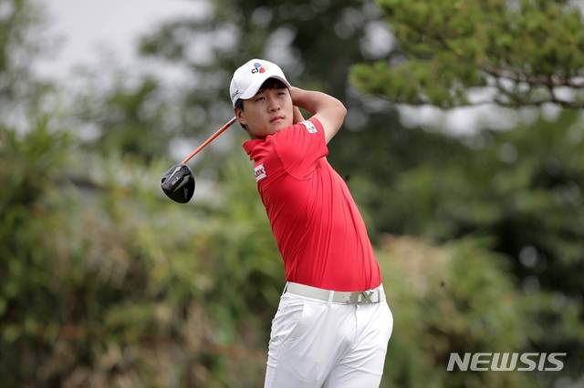 [서울=뉴시스] 프로골퍼 김민규 선수. (제공=KPGA)