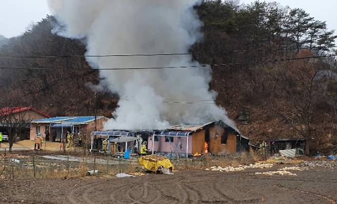 충북소방본부 제공