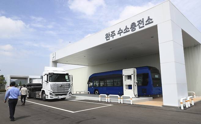 완주 수소 충전소 [완주군 제공. 재판매 및 DB금지]