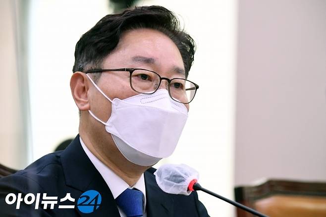 박범계 법무부 장관 후보자. [사진=조성우 기자]