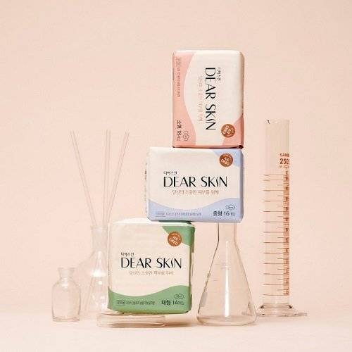 민감한 Y존 피부를 생각한 더마생리대 브랜드 ‘디어스킨’