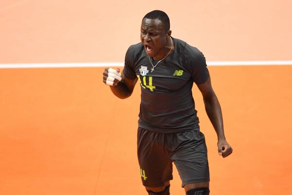 현대캐피탈의 다우디 오켈로. KOVO 제공