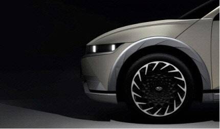 아이오닉 5 티저 이미지.<현대자동차 제공>