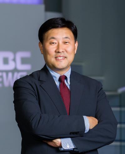 한국영상기자협회 제27대 회장에 당선된 MBC 나준영 기자. 한국영상기자협회 제공