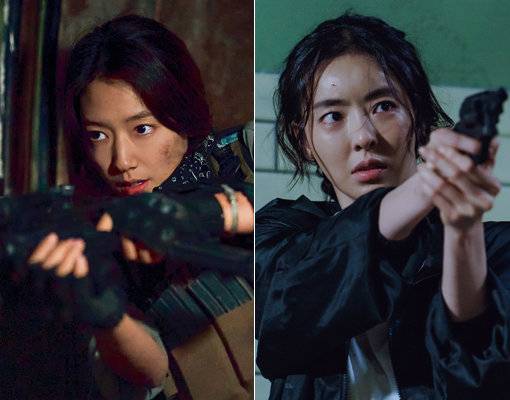 배우 박신혜(왼쪽)-이다희. 사진제공｜JTBC·tvN