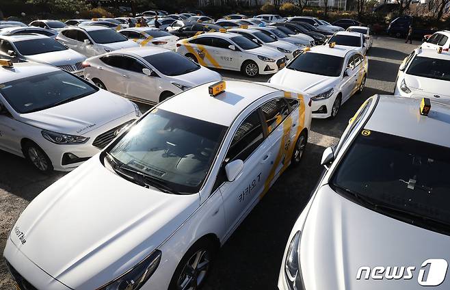 카카오 택시. 2019.12.4/뉴스1 © News1 공정식 기자