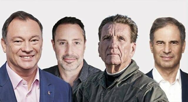 이번에 우주로 떠나는 마이클 로페즈-알레그리아, 마크 패시, 래리 코너, 에이탄 스티베 (사진=액시엄 스페이스 제공)