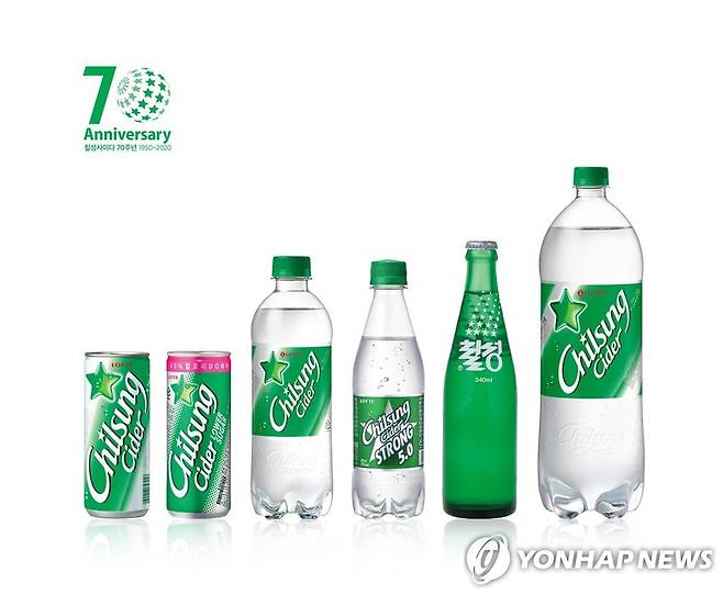 칠성사이다 [연합뉴스 자료 사진]