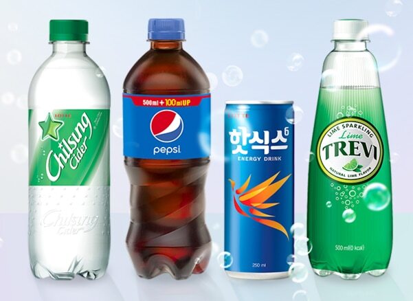 다음달 1일부터 가격이 오르는 롯데칠성음료 주요 제품들.