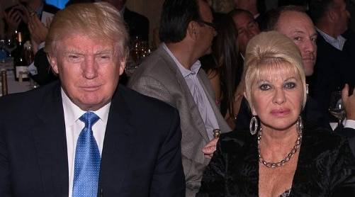 도널드 트럼프와 그의 첫 부인 이바나/트위터