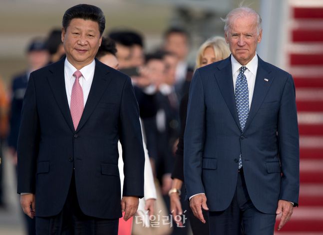 조 바이든 미국 대통령과 시진핑 중국 국가주석(자료사진) ⓒAP/뉴시스
