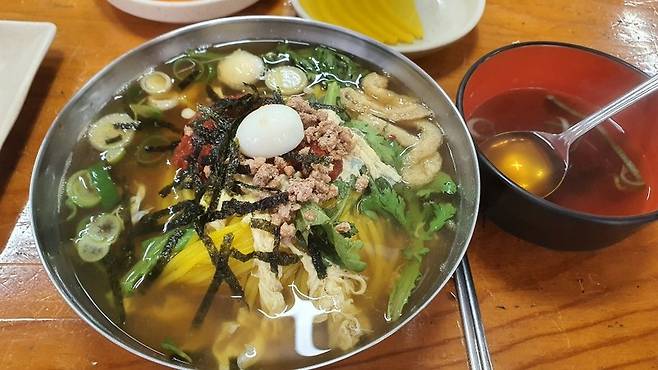 옥천 풍미당 물쫄면