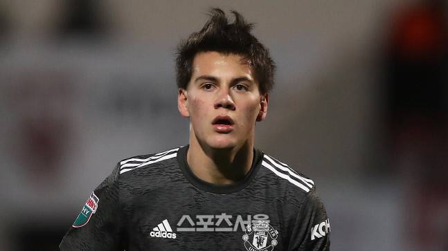 맨유의 샛별 파쿤도 펠리스트리. /스카이스포츠 캡쳐