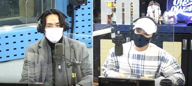 이호원(왼쪽)이 SBS 파워FM '이준의 영스트리트'에서 매력에 대해 이야기했다. 보이는 라디오 캡처