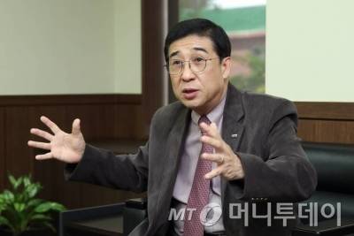 배재훈 HMM 사장 인터뷰 촬영 / 사진제공=HMM