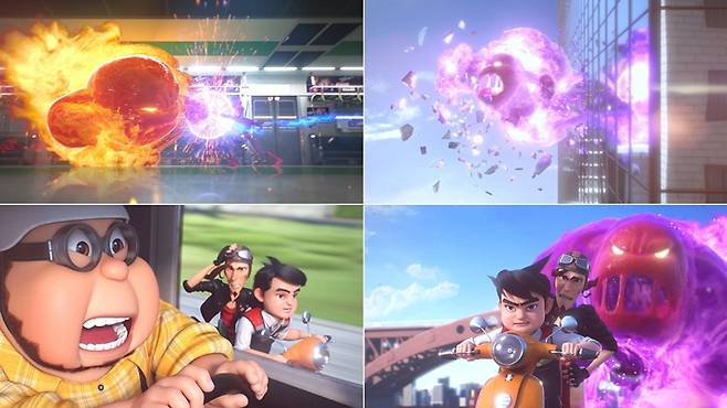 애니메이션 '스트레스 제로' 스틸컷. 트리플픽쳐스 제공