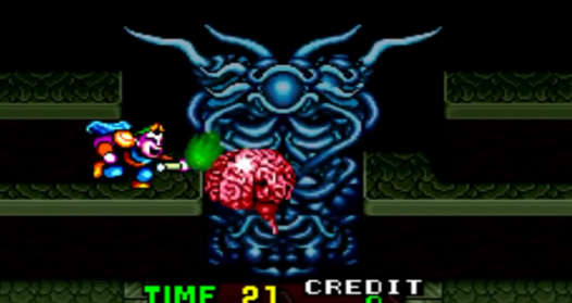 (머리를 부수면 일반 뇌만 남는다)