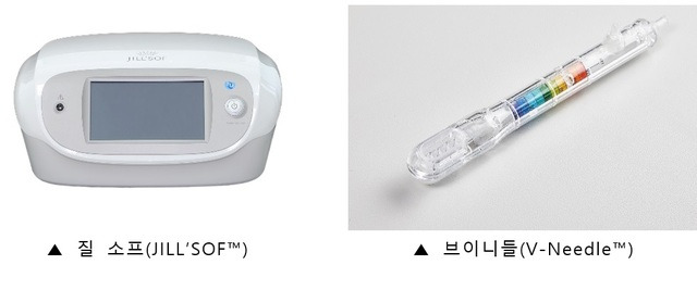 [서울=뉴시스] 휴온스메디컬 '질 소프' '브이니들' (사진=휴온스메디컬 제공)