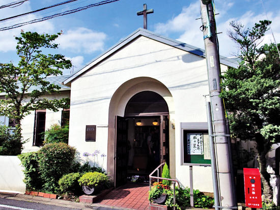 이수정이 세례받은 도쿄 노게스초교회 현재 모습. 당시 낙스 선교사가 입회했다.
