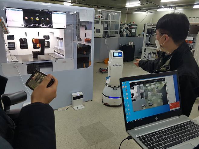 충북공고 학습 전경