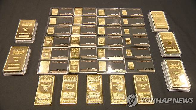 골드바 [연합뉴스TV 제공]