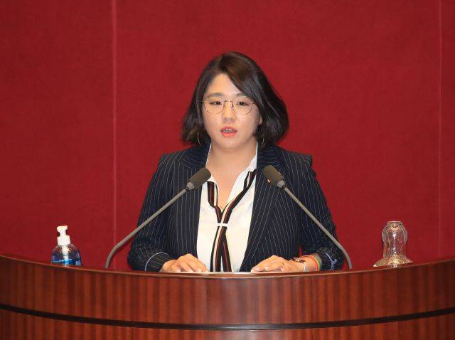 기본소득당 용혜인 의원. 연합