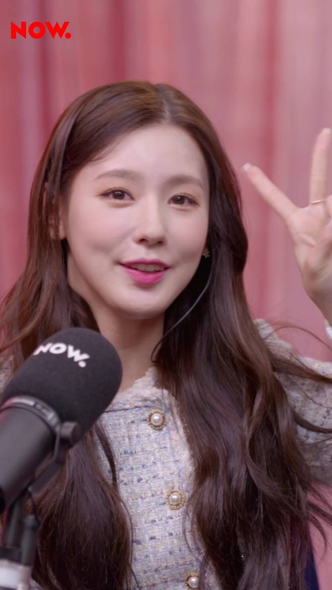 ▲ (여자)아이들 미연. 제공ㅣ네이버 나우 '소문의 아이들'