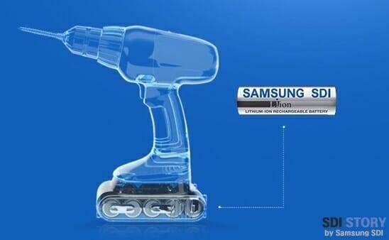 원통형 배터리. 사진=삼성SDI