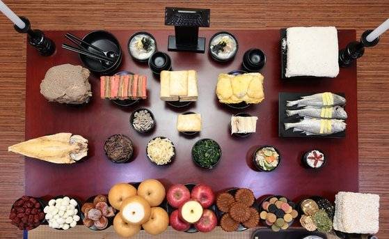 설 차례상. [뉴스1]