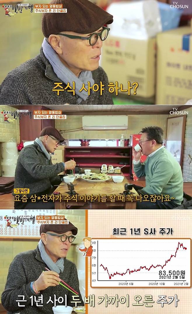 TV조선 '허영만의 백반기행' 방송화면 갈무리 © 뉴스1