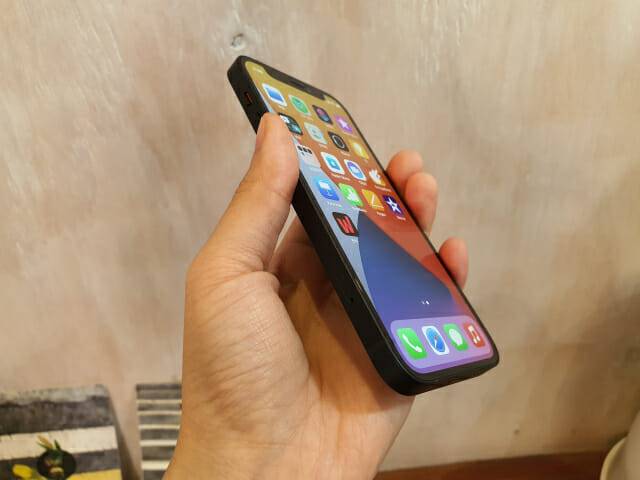 아이폰12 미니. (사진=지디넷코리아)