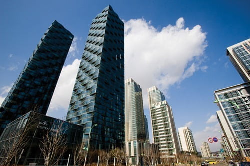 인천 연수구 송도국제도시 일대의 아파트들. / 자료=한경DB