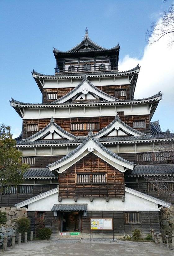 일본 히로시마현에 있는 히로시마성(広島城)의 모습. [독자제공]